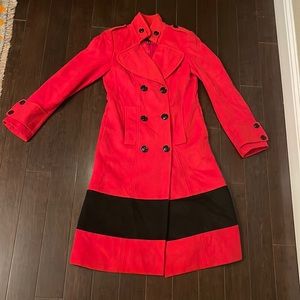 One of a kind Red w/black coat